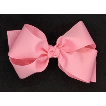 Pink (150 Pink) Grosgrain Bow - 6 Inch